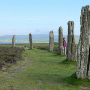 Ring of Brodgar on a soul journey in Scotland