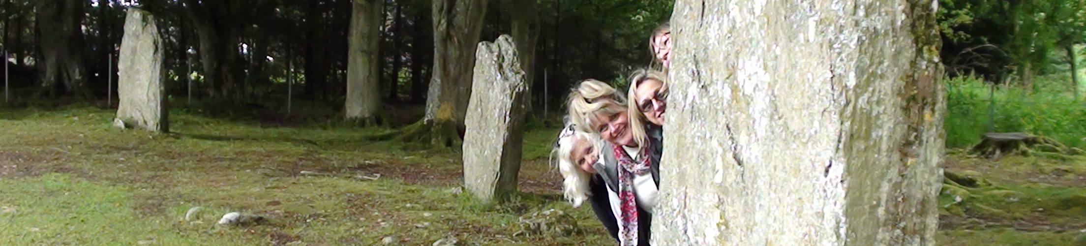 Absorbing the energy of standing stones on a soul journey to Scotland