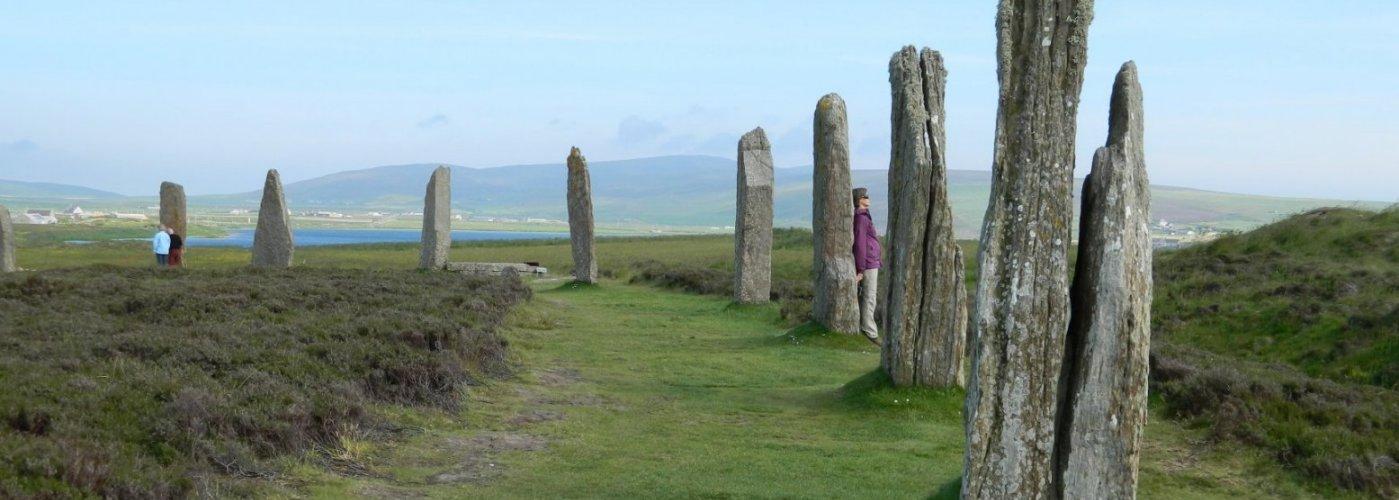 Ring of Brodgar on a soul journey in Scotland